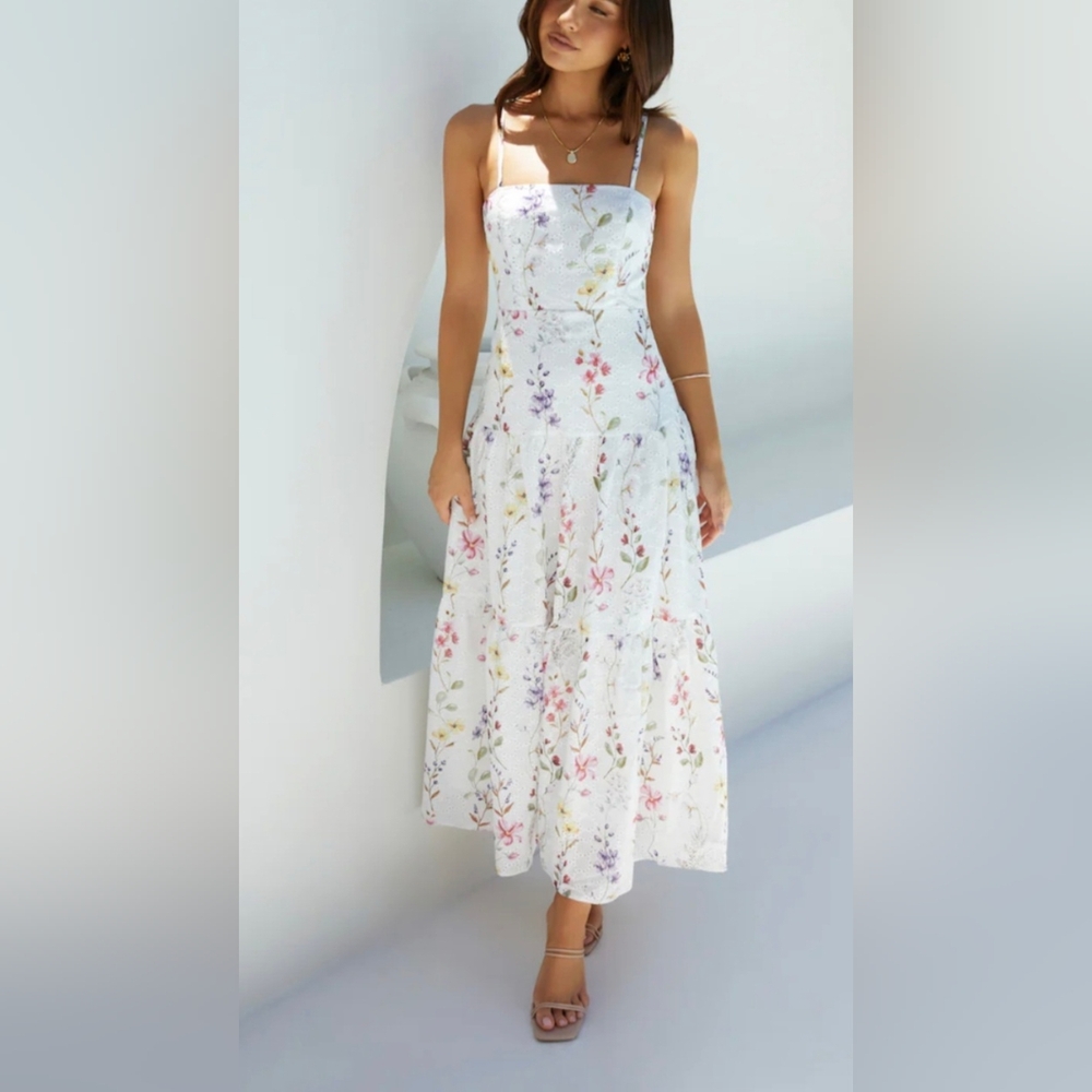 Petal and Pup Edith Floral Maxi Dress - Picture 3 of 14